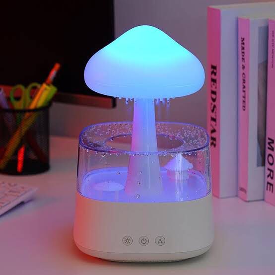 Gloomie Rain Cloud LED Fountain Lamp (Feel Like Nature Sound)